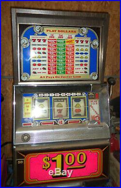 Vintage Bally EM Slot Machines lot of 6 for parts or repair