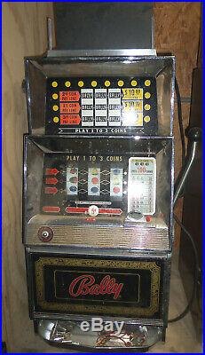Vintage Bally EM Slot Machines lot of 6 for parts or repair