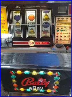 Vintage Bally Nickel Slot Machine
