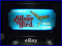 Vintage Bally Silver Bird Hotel and Casino 10-Cent Slot Machine $900