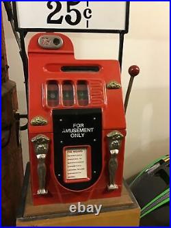 Vintage Bally Slot Machine Big Time 25 Cent Project