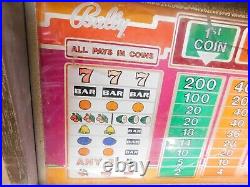 Vintage Bally Slot Machine Non Working