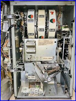 Vintage Bally Slots 1964 831 E Quarter Slot Machine Working