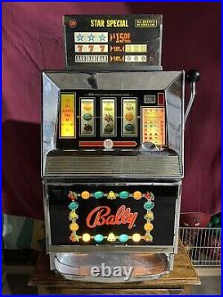 Vintage Ballys 10 Cent Slot Machine