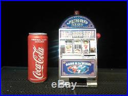 Vintage Beautiful Small Slot Machine Vegas Style Game Toy Home Decor Gift pghsy