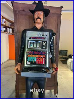 Vintage Black Bart 49 aristocrat Slot Machine- twenty five cents