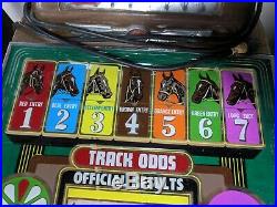 Vintage Buckley Track Odds Horse Race Machine