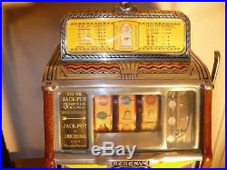 Vintage Caille 1932 10 Cent Silent Sphinx Slot Machine LOCAL PICKUP ONLY