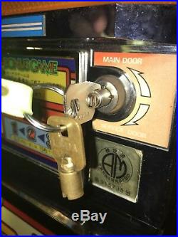 Vintage Casino Japanese Continental 2 II Slot Machine w Key Works Great! (video)