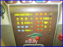 Vintage Cherries Slot Machine 5 Cents Local Pick-up Only