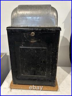 Vintage Circa 1950 Mills Bell-O-Matic High Top 5 Cent Slot Machine Original