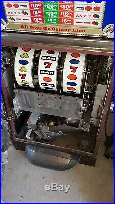 Vintage Dollar Bally Slot Machine