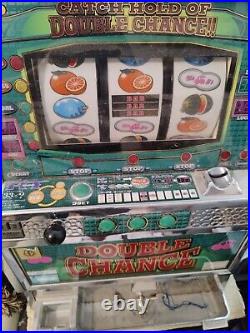 Vintage Double Chance Coin/Token Slot Machine Available for Pick up In Florida