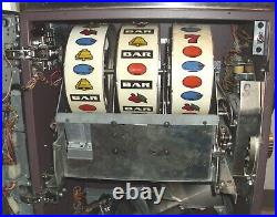 Vintage El Rancho Las Vegas 25 Cent Slot Machine 9/12/1978 Non-working New Parts