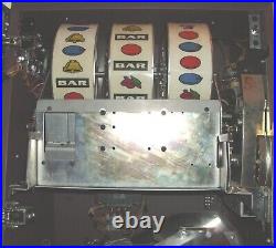 Vintage El Rancho Las Vegas 25 Cent Slot Machine 9/12/1978 Non-working New Parts