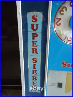 Vintage German Slot Machine Rotamint Super Sieben