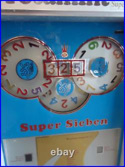 Vintage German Slot Machine Rotamint Super Sieben