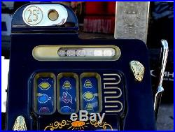Vintage Golden Nugget Mills Slot Machine, Restored