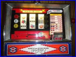 Vintage Jennings 25-Cent Slot Machine $900