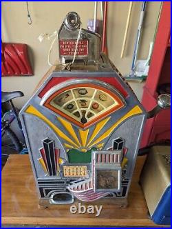 Vintage Jennings LITTLE DUKE 1 Cent Slot Machine c-1930's