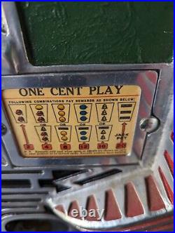Vintage Jennings LITTLE DUKE 1 Cent Slot Machine c-1930's