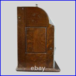 Vintage Jennings Rock-Ola Coin Operated Slot Machine WithKey