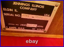 Vintage Jennings Slot Machine Model 400