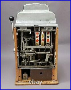 Vintage Jennings Standard Chief Five Cent Slot Machine GWC