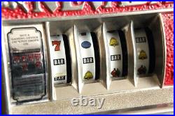 Vintage Las Vegas Nevada Coin Toy Slot Machine Bank 11 Game Room Display