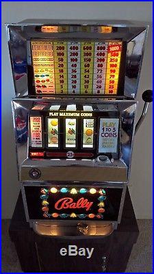 Vintage Las Vegas Slot Machine, 25-cent, 3-reel, fruit