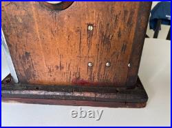 Vintage MILLS Chrome Bell Diamond Front 5 CENT Slot Machine -Works Great withVideo