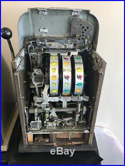 Vintage Mills $0.25 Hightop Slot Machine Recently Serviced