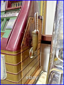 Vintage Mills 10 Cent High Top Bonus 18 Slot Machine