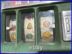 Vintage Mills 10 Cent High Top Bonus 18 Slot Machine