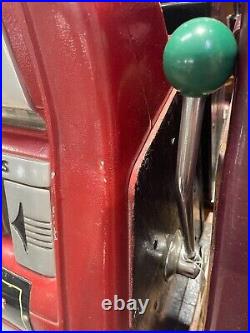 Vintage Mills 10 Cent Lucky 7 Nugget Slot Machine