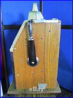 Vintage Mills 10 Cent Roman Head Slot Machine