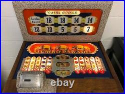 Vintage Mills 1940 Jumbo Parade 5 cent Slot Machine $400 (Aurora)
