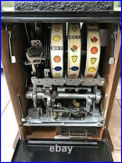 Vintage Mills 25 Cent Slot Machine 1931 War Eagle Replica