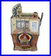 Vintage Mills 25 Cent War Eagle Slot Machine with Manual AS IS