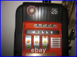 Vintage Mills $. 25 Hi Top Slot Machine