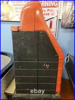 Vintage Mills 5 Cent Nickel High Top Striped Slot Machine