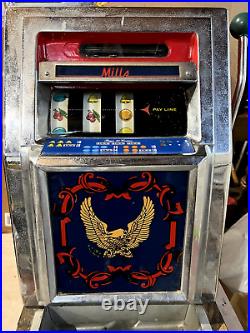 Vintage Mills 5 Cent Slot Machine