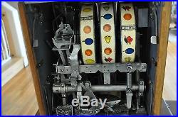 Vintage Mills Castle 5 cent slot machine