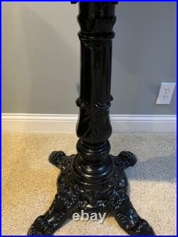 Vintage Mills Castle front Nickel Slot Machine and Stand