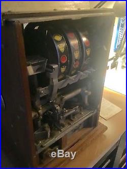 Vintage Mills Golden Nugget Nickel Slot Machine