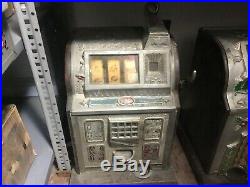 Vintage Mills Goose Neck 5 Five Cent Antique Mechanical Slot Machine #2