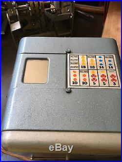 Vintage Mills Vest Pocket 5 cent Slot Machine. PRICE DROP $155.00