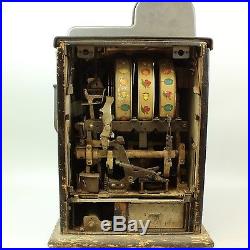 Vintage Mills Wild Black Cherry Antique Slot Machine 5 Cent