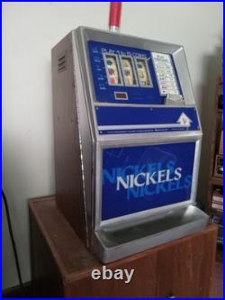 Vintage Nickel Slot Machine Jennings Co. Model J400 The Olympic
