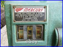 Vintage Original 1939 Mercury Cigarettes Trade Stimulator Groetchen Tool Co